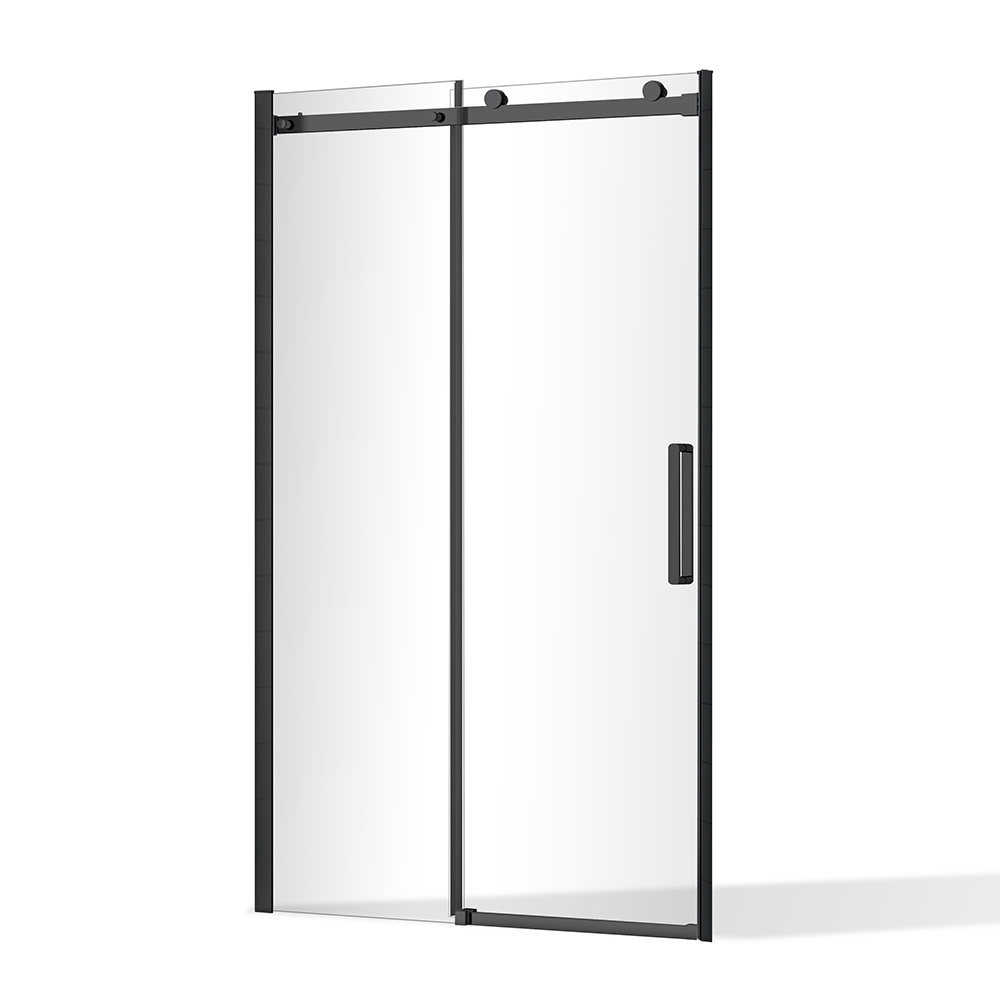 Posuvné sprchové dvere OBZD2 Čierny elox