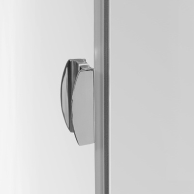Sprchovací kút MDO1 + MB - otváracie dvere a pevná stena
