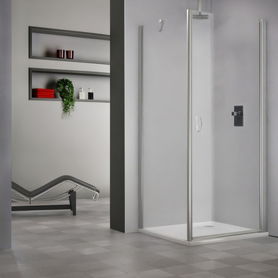 Kúpeľňa so sprchovacím kútom tvoreným produkty DCO1 a DB